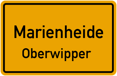 Straßenverzeichnis Marienheide Oberwipper