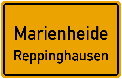 Straßenverzeichnis Marienheide Reppinghausen