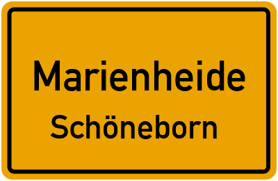 Straßenverzeichnis Marienheide Schöneborn