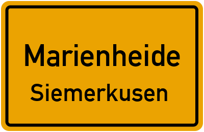 Straßenverzeichnis Marienheide Siemerkusen