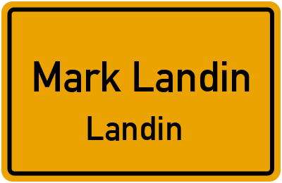 Straßenverzeichnis Mark Landin Landin