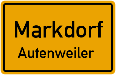 Straßenverzeichnis Markdorf Autenweiler