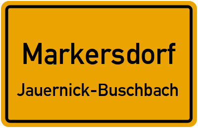 Straßenverzeichnis Markersdorf Jauernick-Buschbach