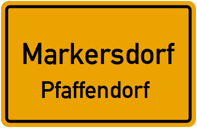 Straßenverzeichnis Markersdorf Pfaffendorf