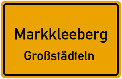 Straßenverzeichnis Markkleeberg Großstädteln