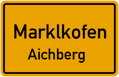 Straßenverzeichnis Marklkofen Aichberg