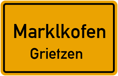 Straßenverzeichnis Marklkofen Grietzen