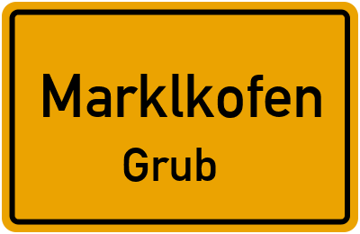 Straßenverzeichnis Marklkofen Grub