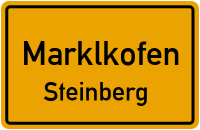 Straßenverzeichnis Marklkofen Steinberg