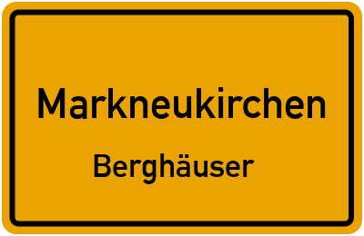 Straßenverzeichnis Markneukirchen Berghäuser
