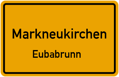 Straßenverzeichnis Markneukirchen Eubabrunn