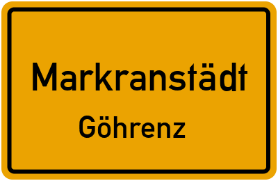 Straßenverzeichnis Markranstädt Göhrenz