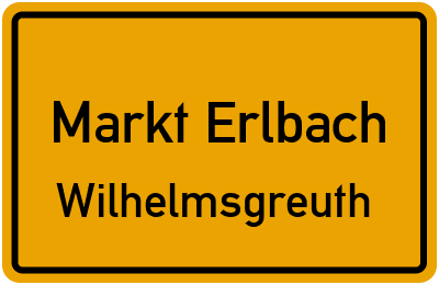 Straßenverzeichnis Markt Erlbach Wilhelmsgreuth