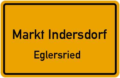 Straßenverzeichnis Markt Indersdorf Eglersried