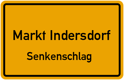 Straßenverzeichnis Markt Indersdorf Senkenschlag