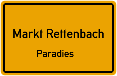 Straßenverzeichnis Markt Rettenbach Paradies