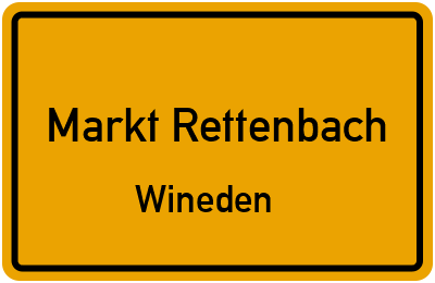 Straßenverzeichnis Markt Rettenbach Wineden