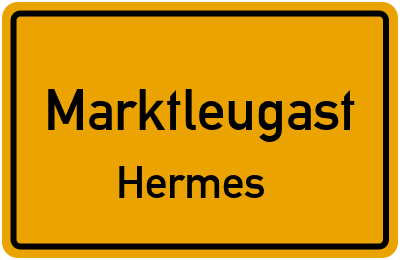 Straßenverzeichnis Marktleugast Hermes