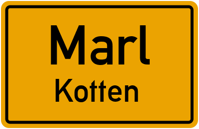 Straßenverzeichnis Marl Kotten