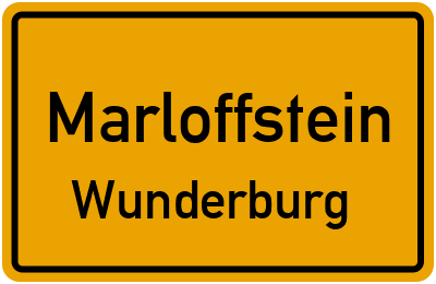 Straßenverzeichnis Marloffstein Wunderburg