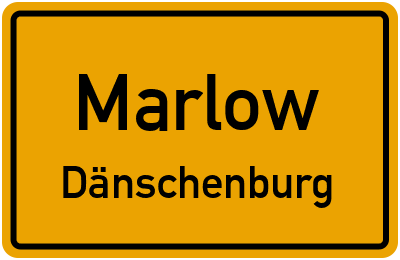 Straßenverzeichnis Marlow Dänschenburg