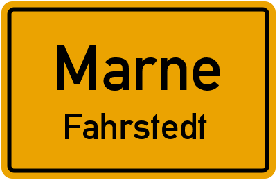 Straßenverzeichnis Marne Fahrstedt