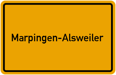 Branchenbuch Marpingen-Alsweiler, Saarland