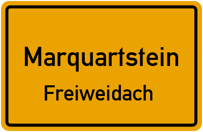 Straßenverzeichnis Marquartstein Freiweidach