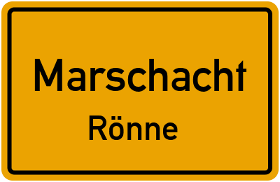 Straßenverzeichnis Marschacht Rönne