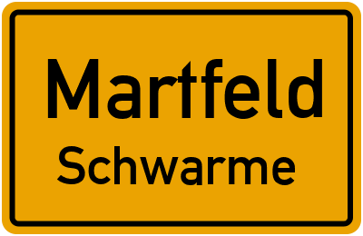 Straßenverzeichnis Martfeld Schwarme