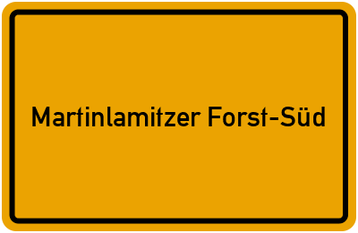 Martinlamitzer Forst-Süd