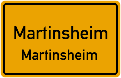 Straßenverzeichnis Martinsheim Martinsheim