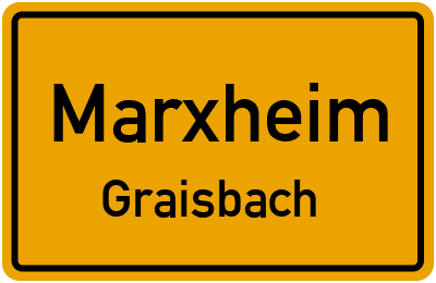 Straßenverzeichnis Marxheim Graisbach