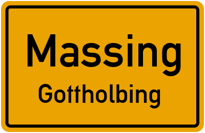 Straßenverzeichnis Massing Gottholbing
