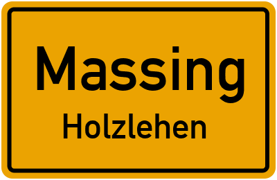 Straßenverzeichnis Massing Holzlehen