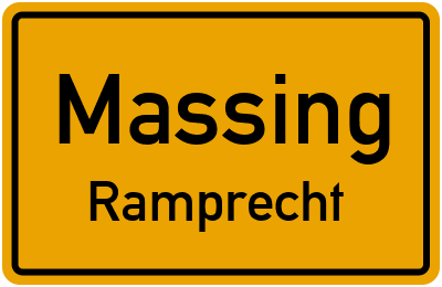 Straßenverzeichnis Massing Ramprecht