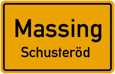 Straßenverzeichnis Massing Schusteröd