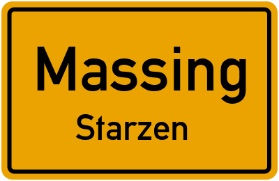 Straßenverzeichnis Massing Starzen