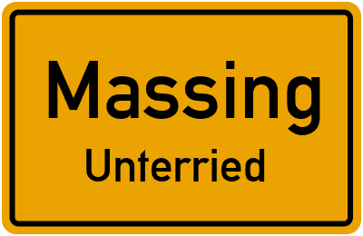 Straßenverzeichnis Massing Unterried