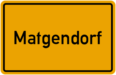 Matgendorf in Mecklenburg-Vorpommern