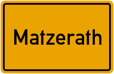 Matzerath in Rheinland-Pfalz