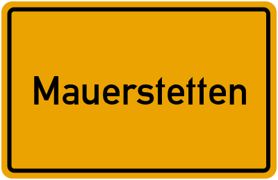 Mauerstetten in Bayern
