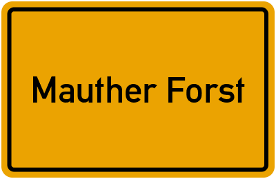 Mauther Forst