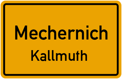 Straßenverzeichnis Mechernich Kallmuth
