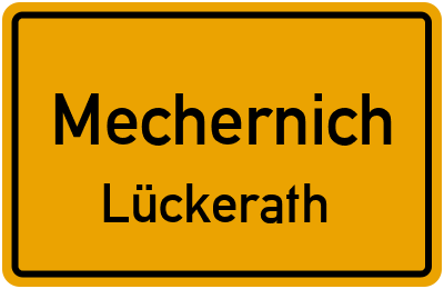 Straßenverzeichnis Mechernich Lückerath
