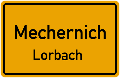 Straßenverzeichnis Mechernich Lorbach
