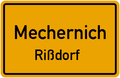Straßenverzeichnis Mechernich Rißdorf