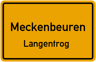 Straßenverzeichnis Meckenbeuren Langentrog