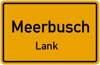 Straßenverzeichnis Meerbusch Lank
