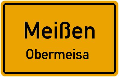 Straßenverzeichnis Meißen Obermeisa